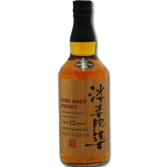 静岡縁州『娑婆陀婆（シャバダバ）』ピュアモルトウイスキー12年 700ml